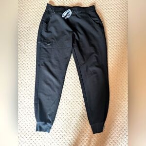 Figs black joggers (M)